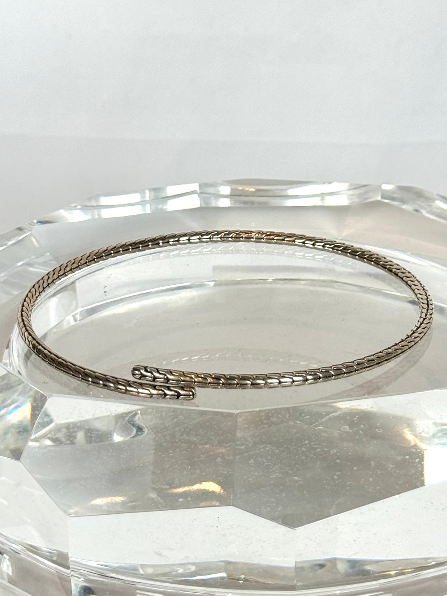 John Hardy Sterling Silver Classic Chain Coil Necklace 16" (Comes w Case)