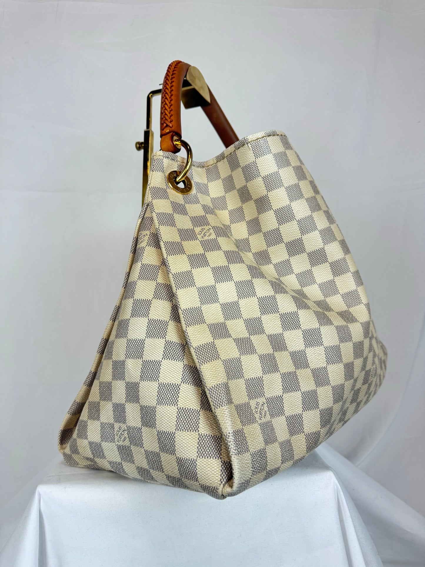 Louis Vuitton Damier Azur Artsy MM Hobo Bag