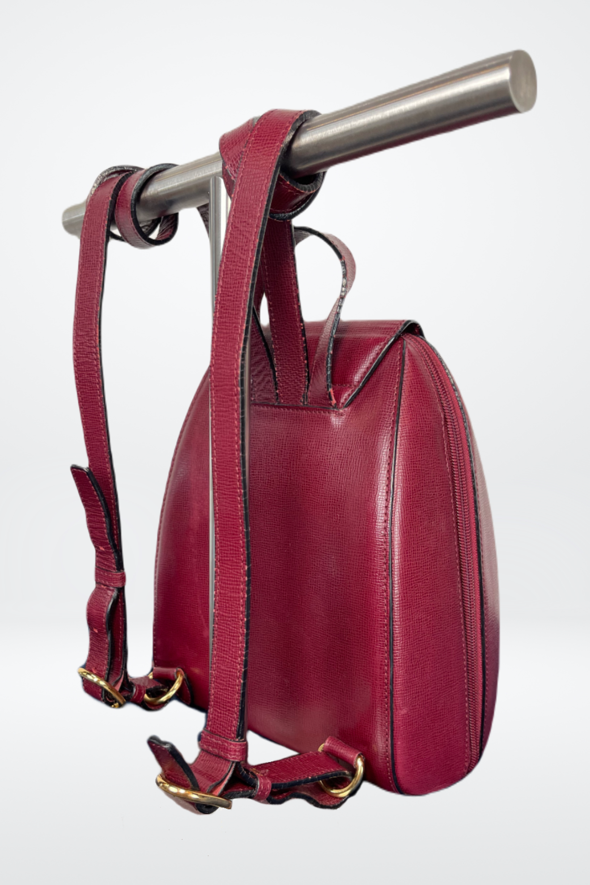 Cartier Leather Backpack with Insignia