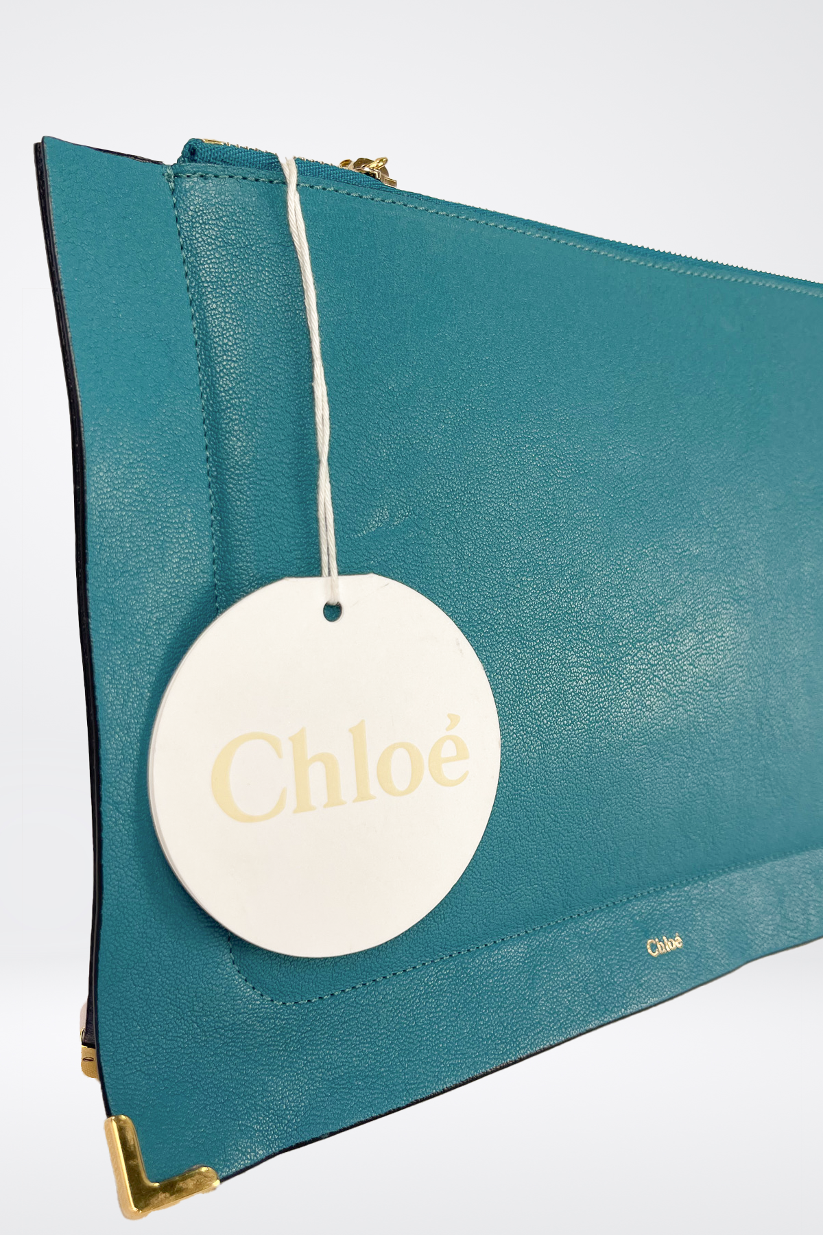 Chloe Leather Clutch