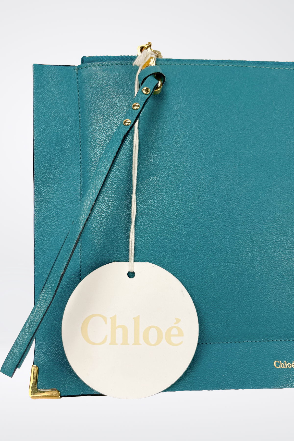 Chloe Leather Clutch