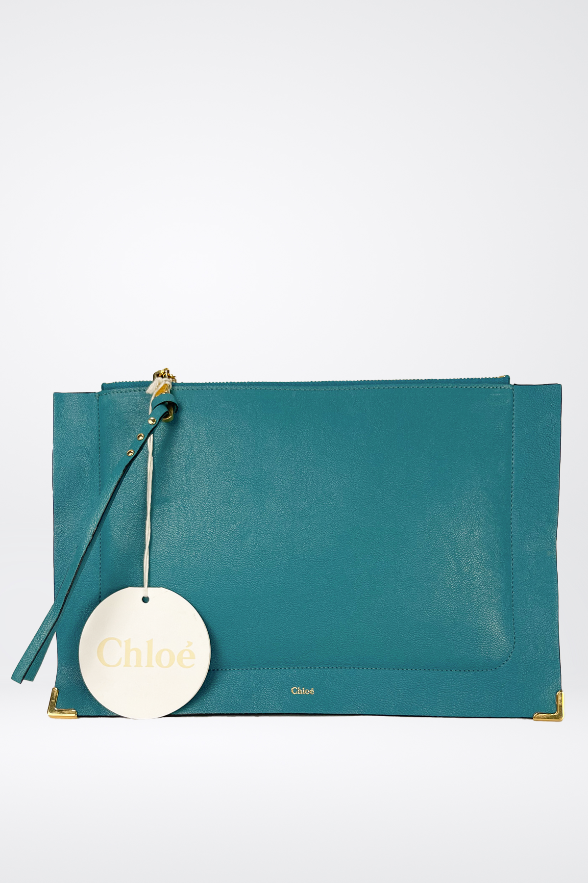 Chloe Leather Clutch