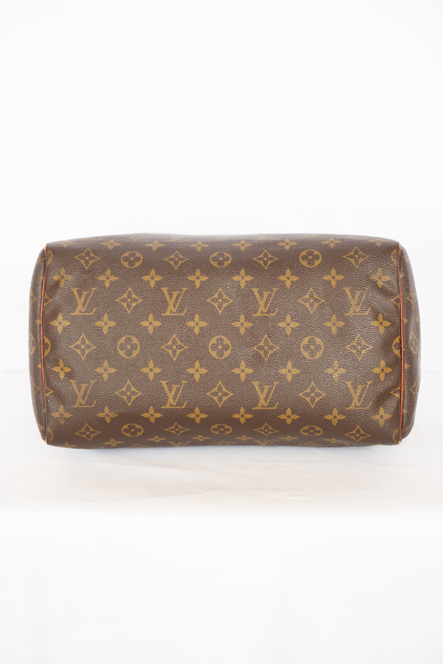 Louis Vuitton Brown Monogram Speedy 30 Top Handle