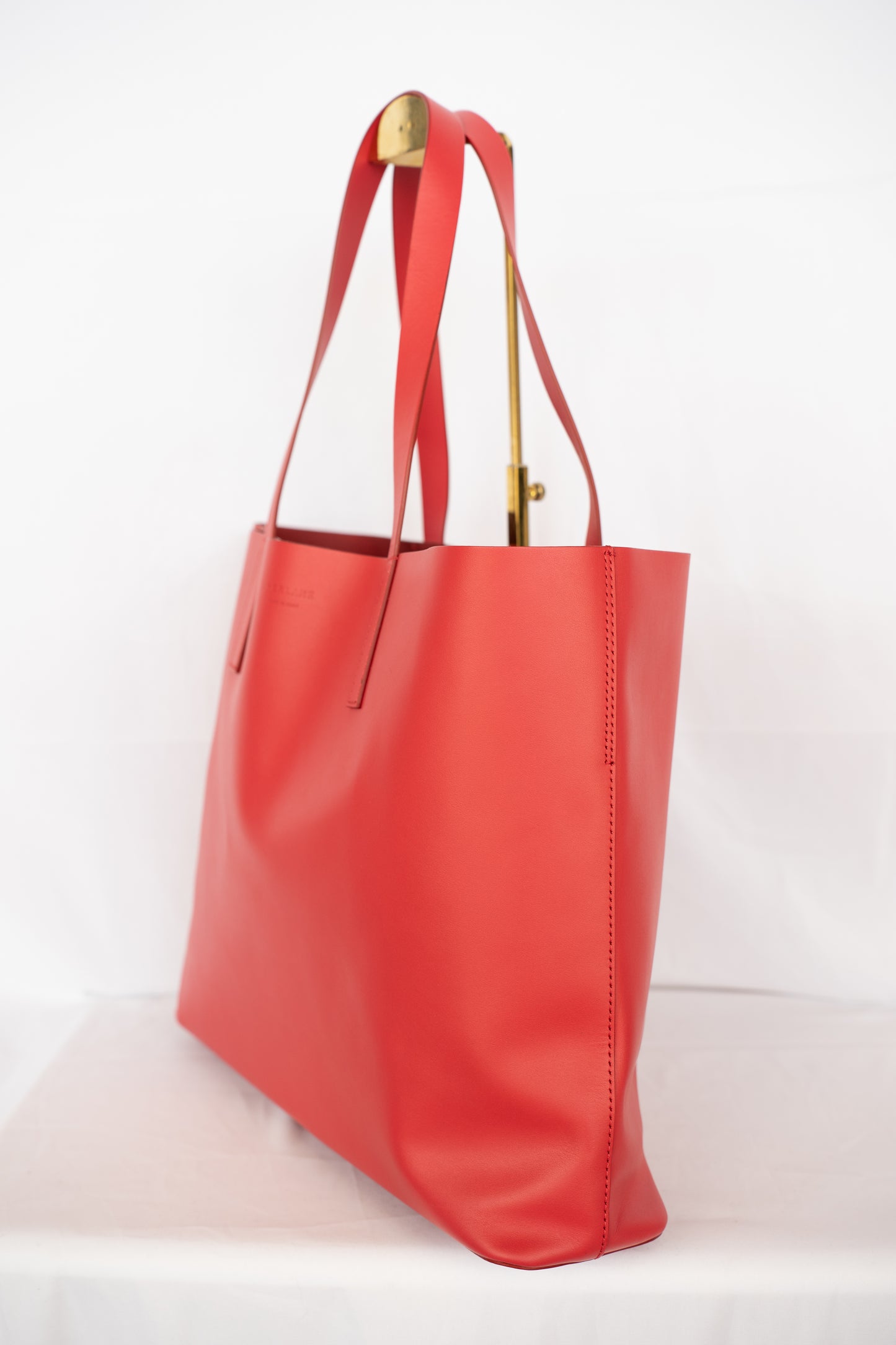 Everlane Red Italian Leather Large Tote