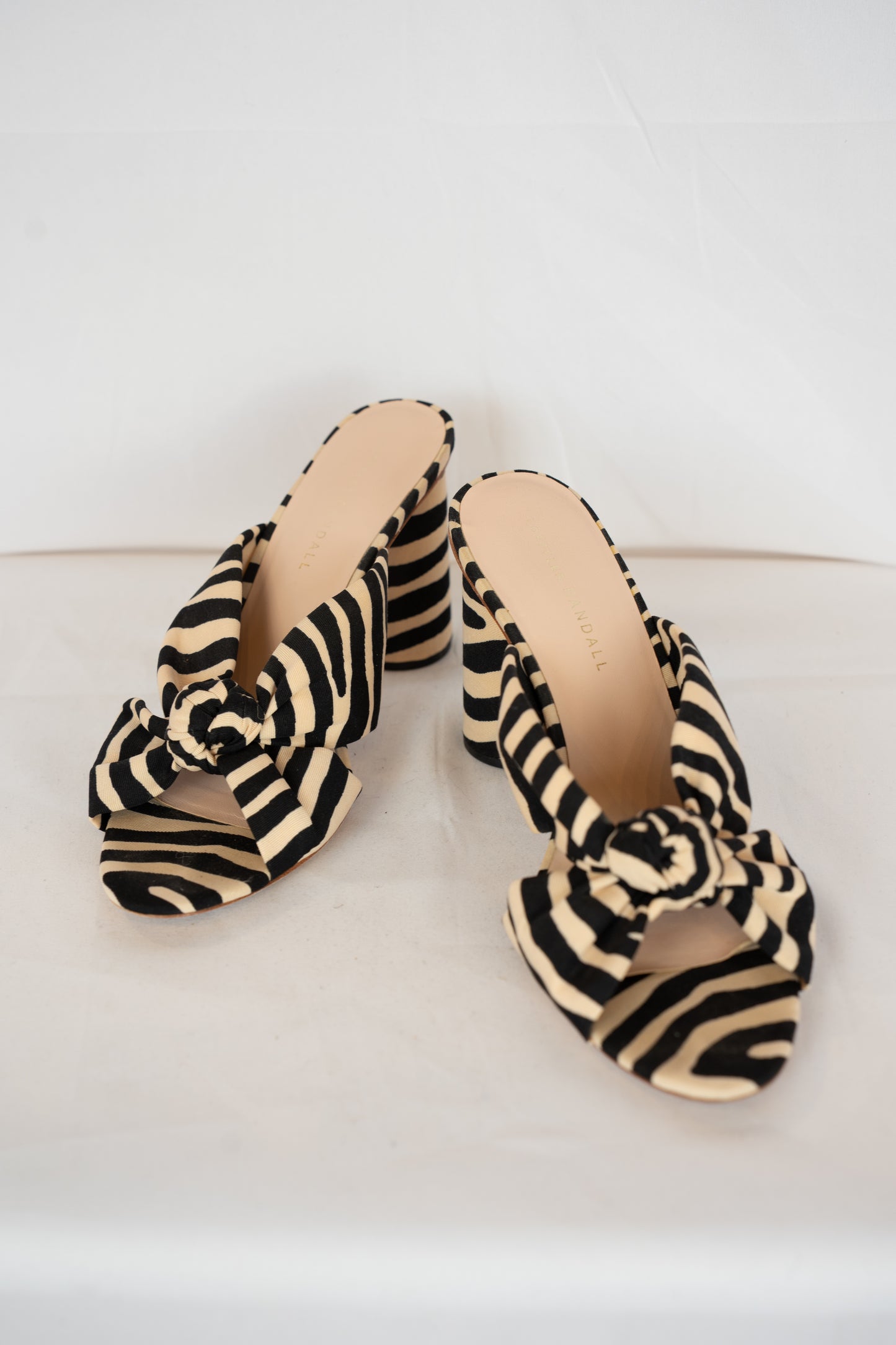 Loeffler Randall Knot Detail Block Heels