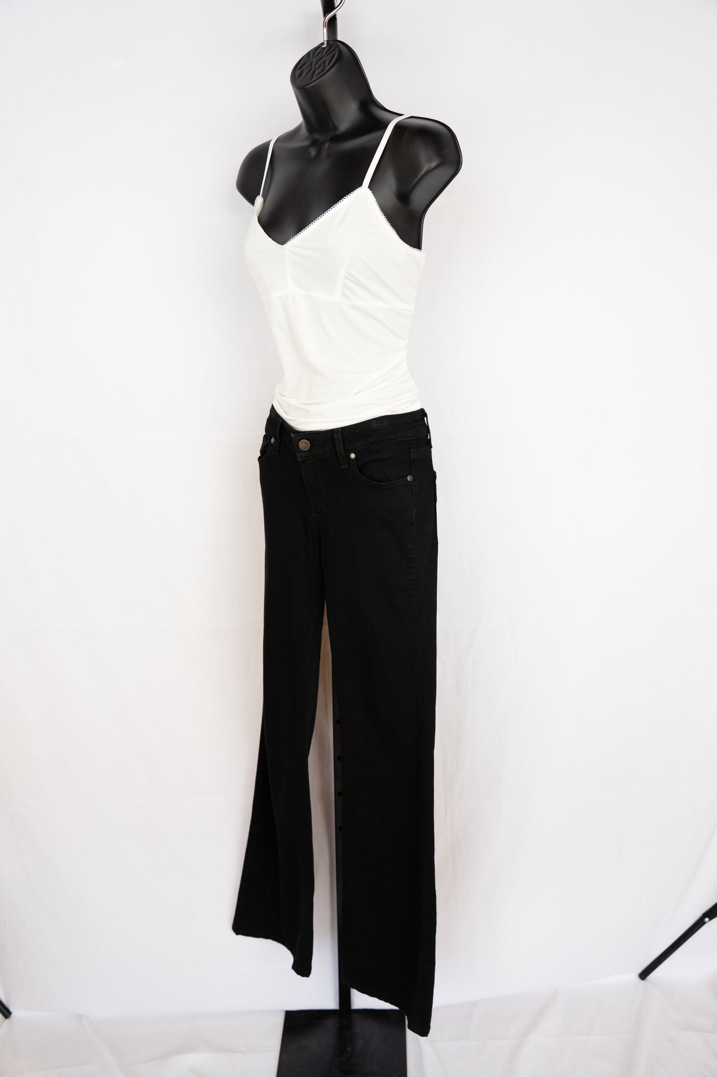Hudson Black "Barbara High Waist Bootcut" Jeans