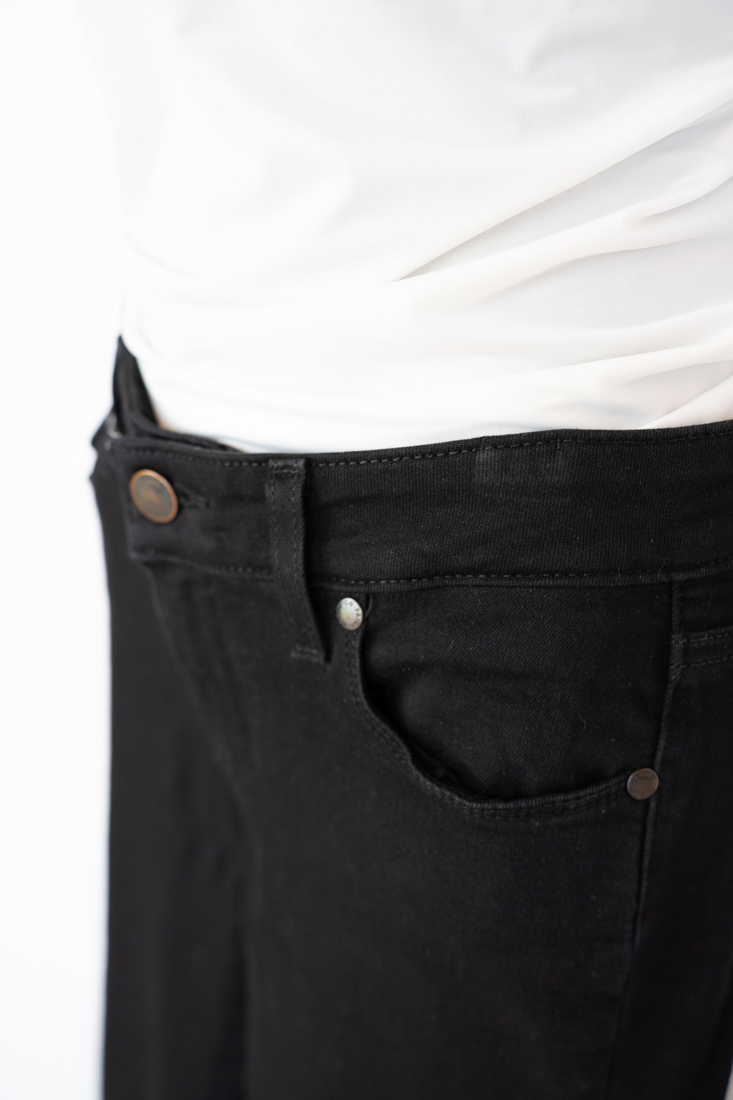 Hudson Black "Barbara High Waist Bootcut" Jeans