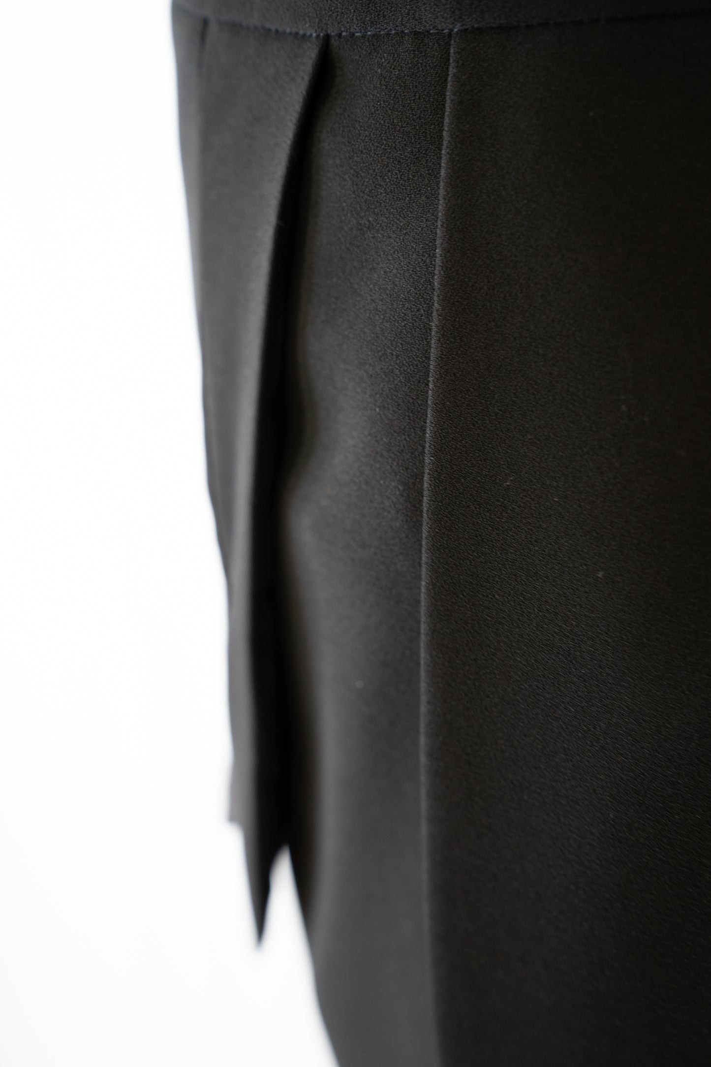 Alice + Olivia Black Layered Mini Skirt