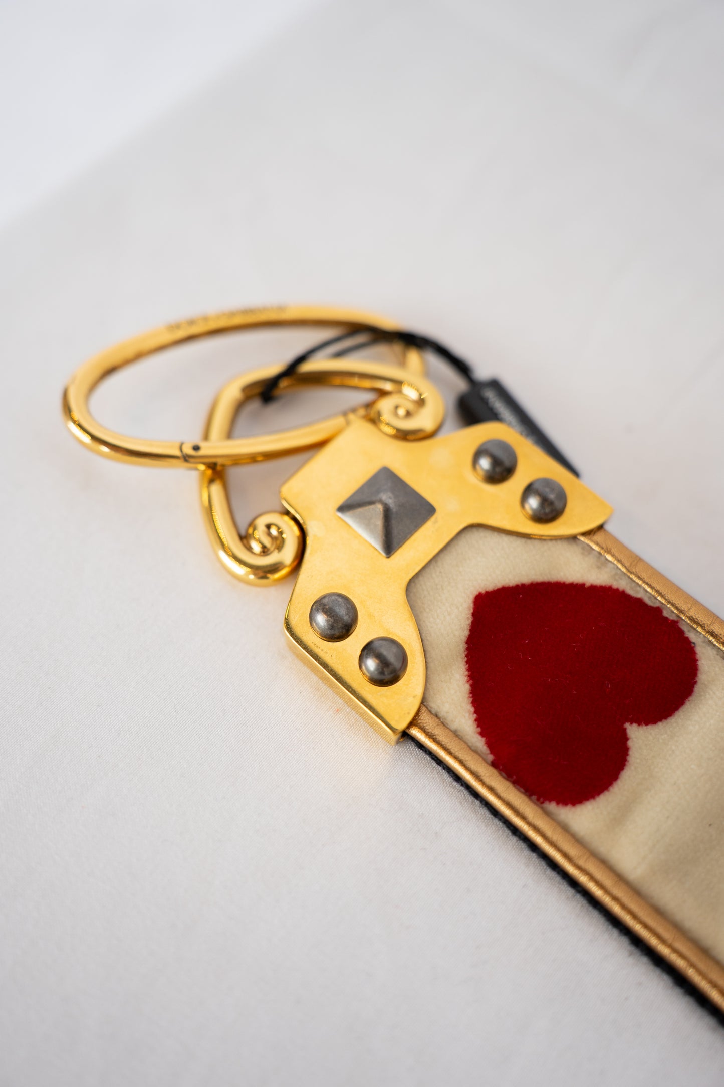 Dolce & Gabbana AMORE Velvet Shoulder Strap NWT