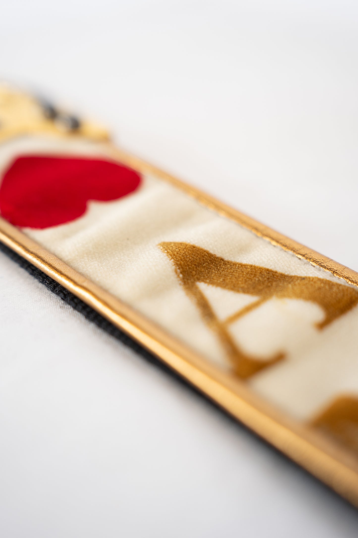 Dolce & Gabbana AMORE Velvet Shoulder Strap NWT