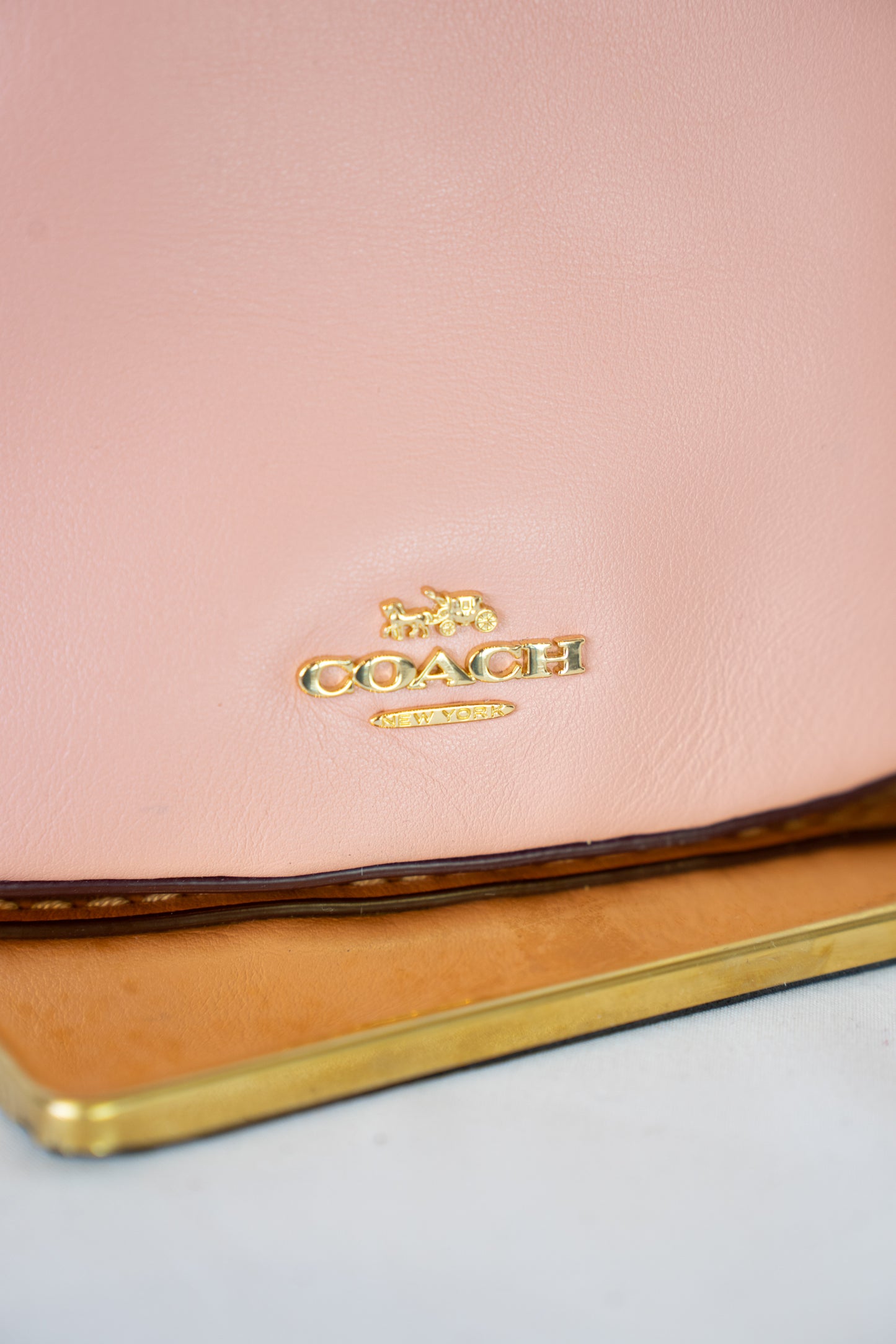 Coach Dusty Pink x Selena Gomez Belt Bag w Gold Hardware