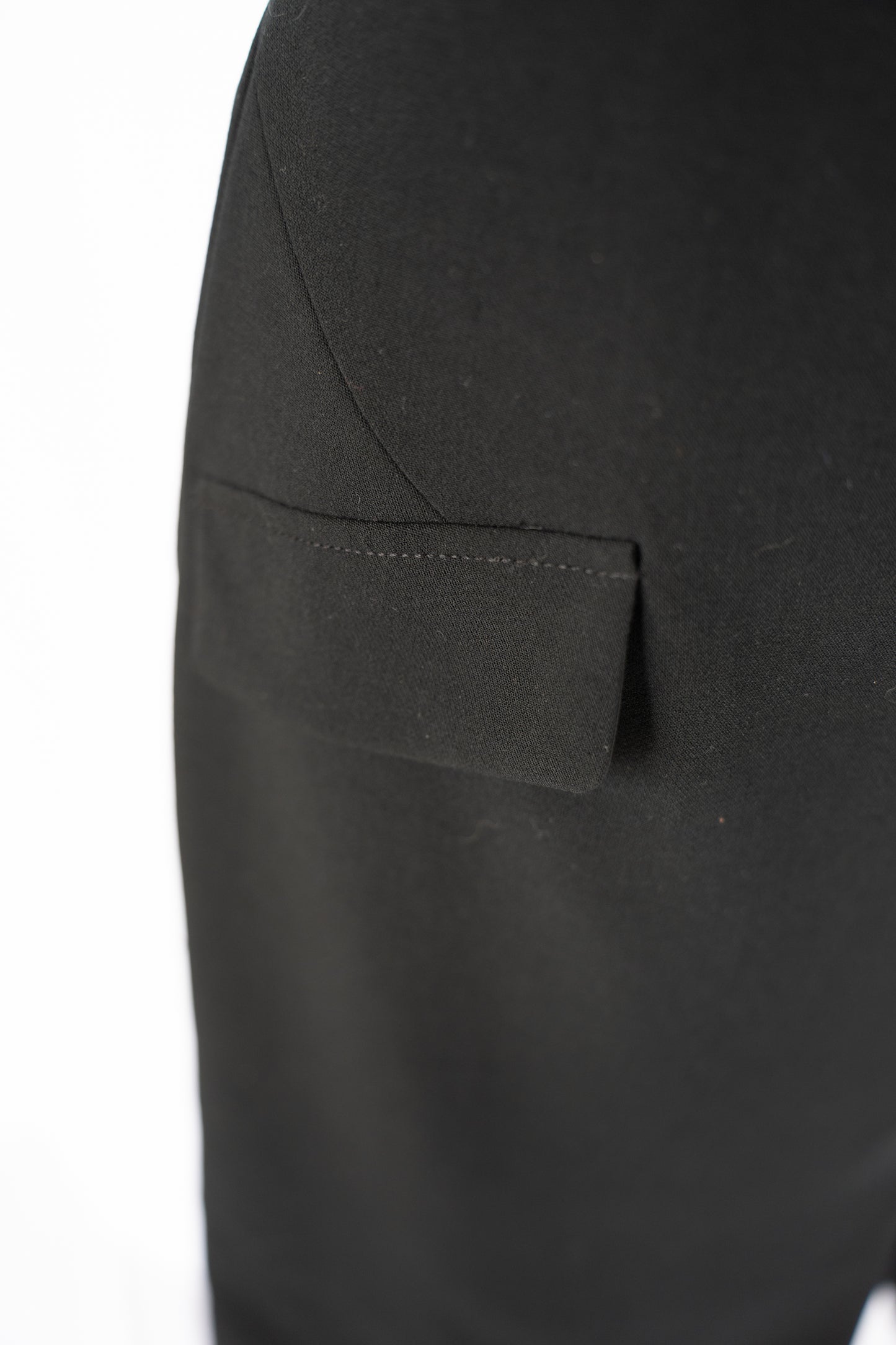 Tahari Black w Gold button Detail High-Neck Sleeveless Knee-Length Dress