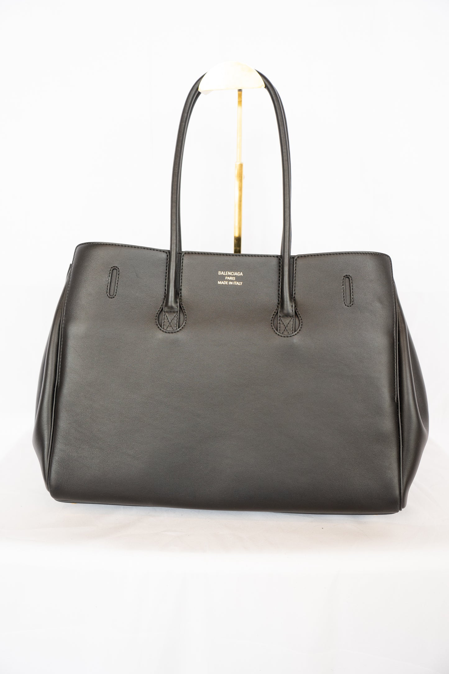 COMES WITH BOX - Balenciaga Large Black Bel Air Carry All Tote