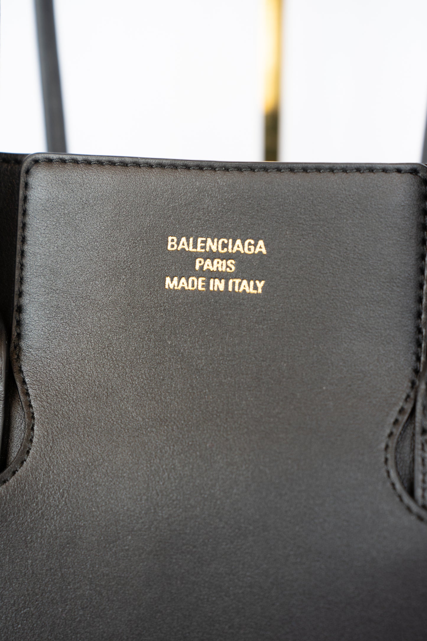 COMES WITH BOX - Balenciaga Large Black Bel Air Carry All Tote