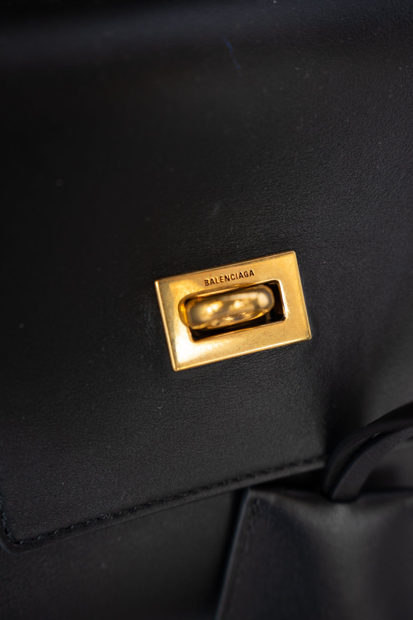 COMES WITH BOX - Balenciaga Large Black Bel Air Carry All Tote