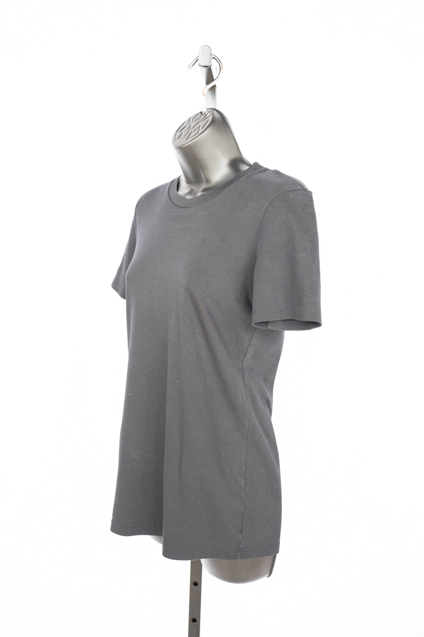 Theory Black Crew-Neck Short Sleeve T-Shirt