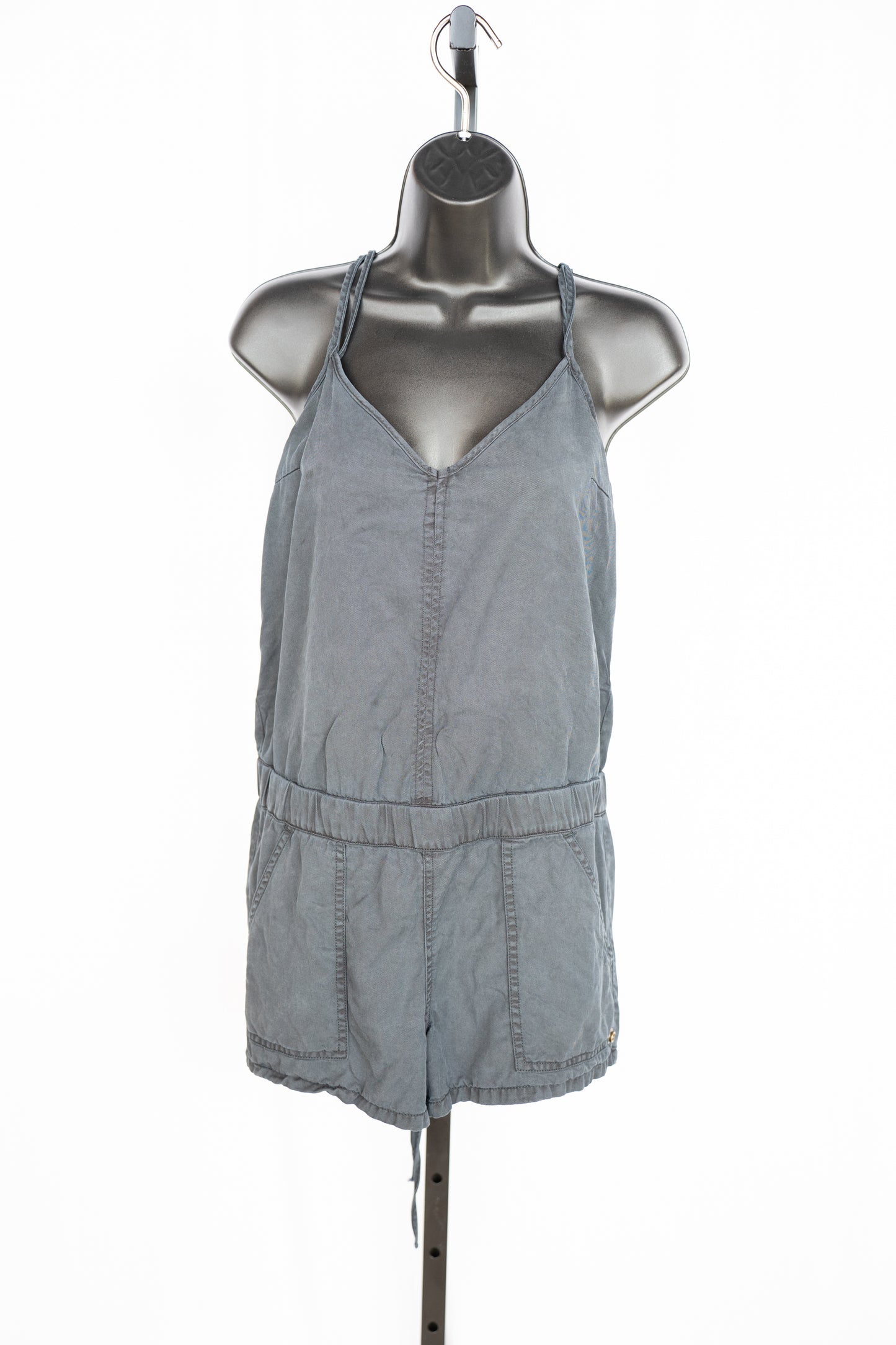 Mikoh Black V-Neck Sleeveless Cover-Up Romper NWT