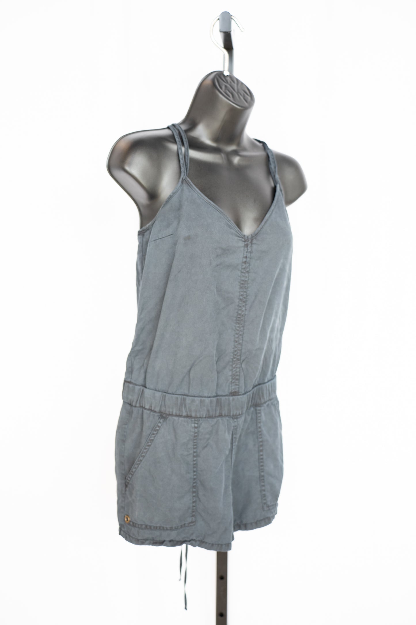 Mikoh Black V-Neck Sleeveless Cover-Up Romper NWT