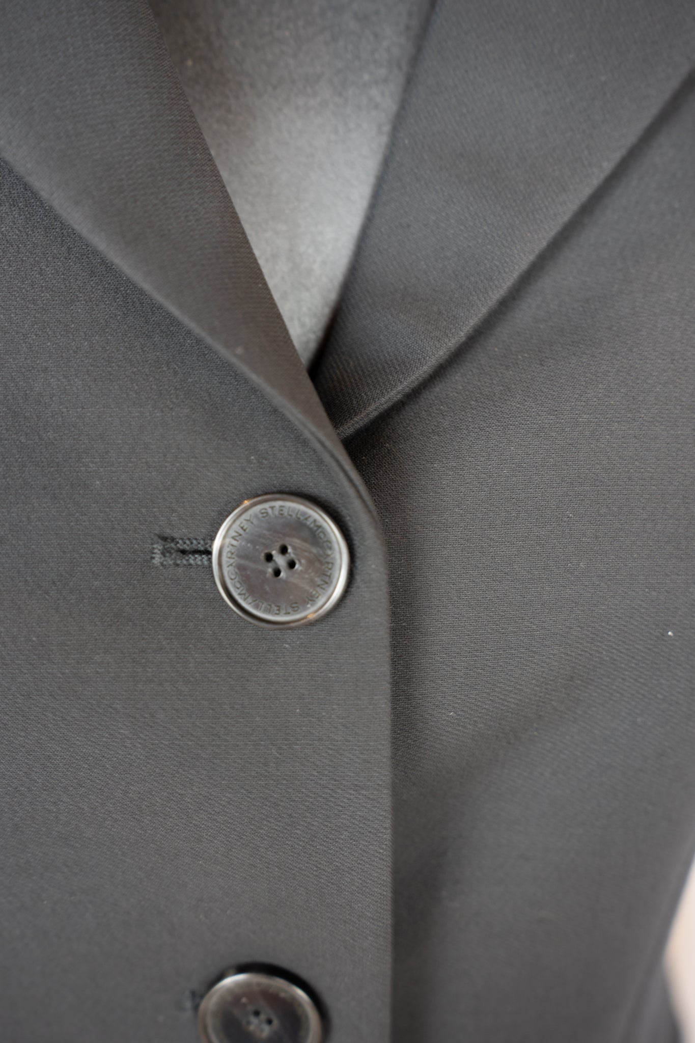 Stella McCartney Black 3-Button Blazer