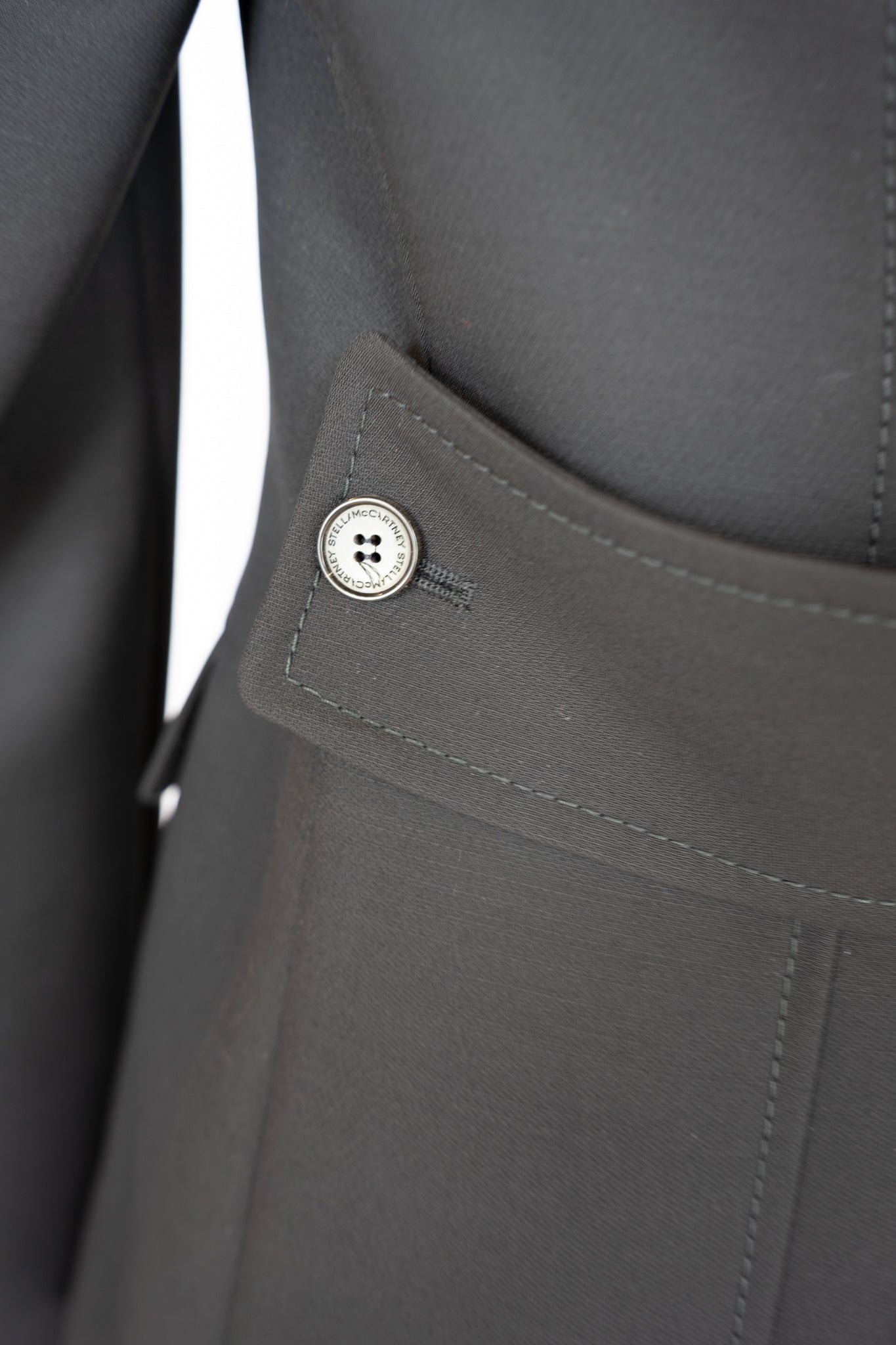 Stella McCartney Black 3-Button Blazer