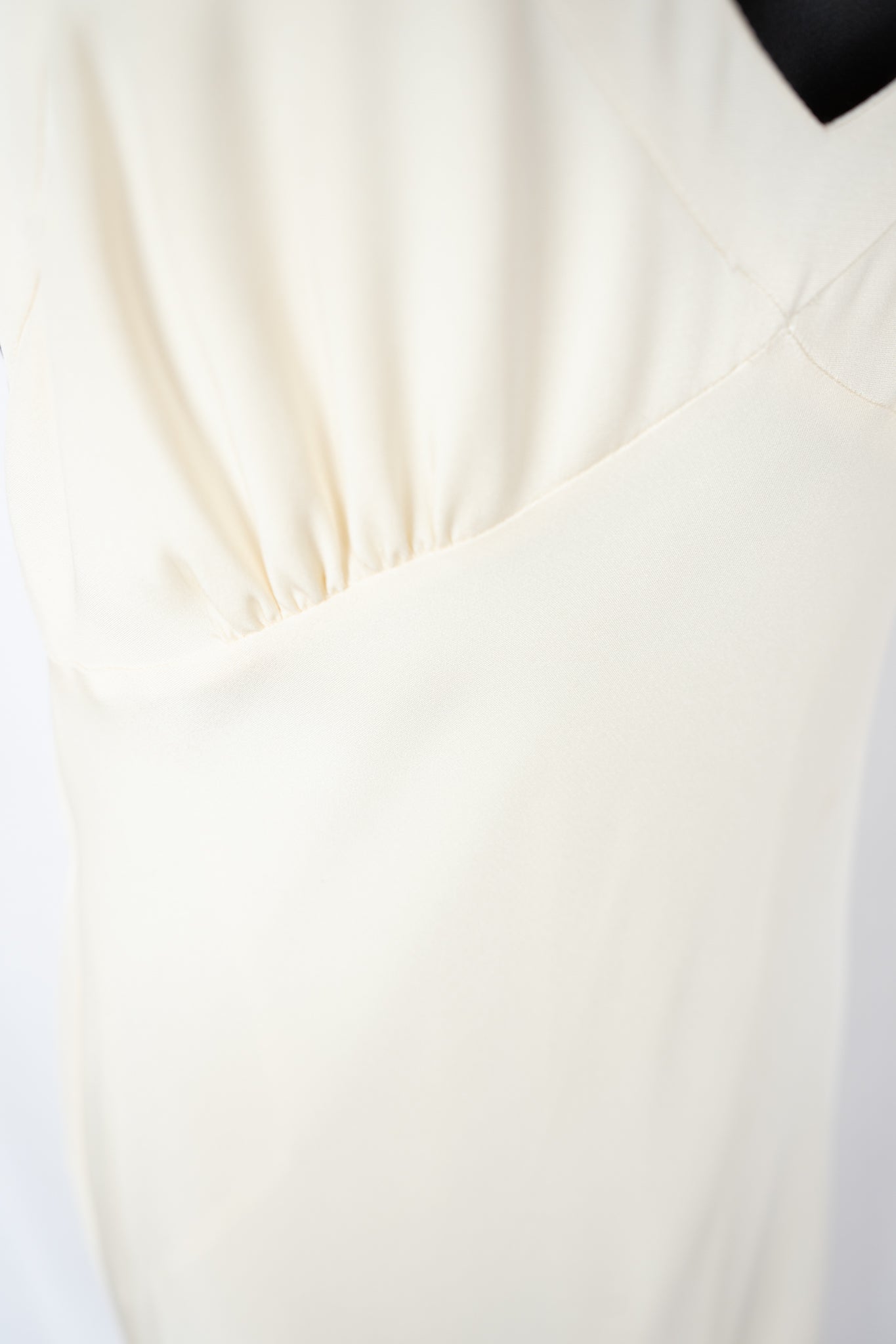 J Crew Ivory Silk Halter-Neck Open Back Full-Length Gown NWT