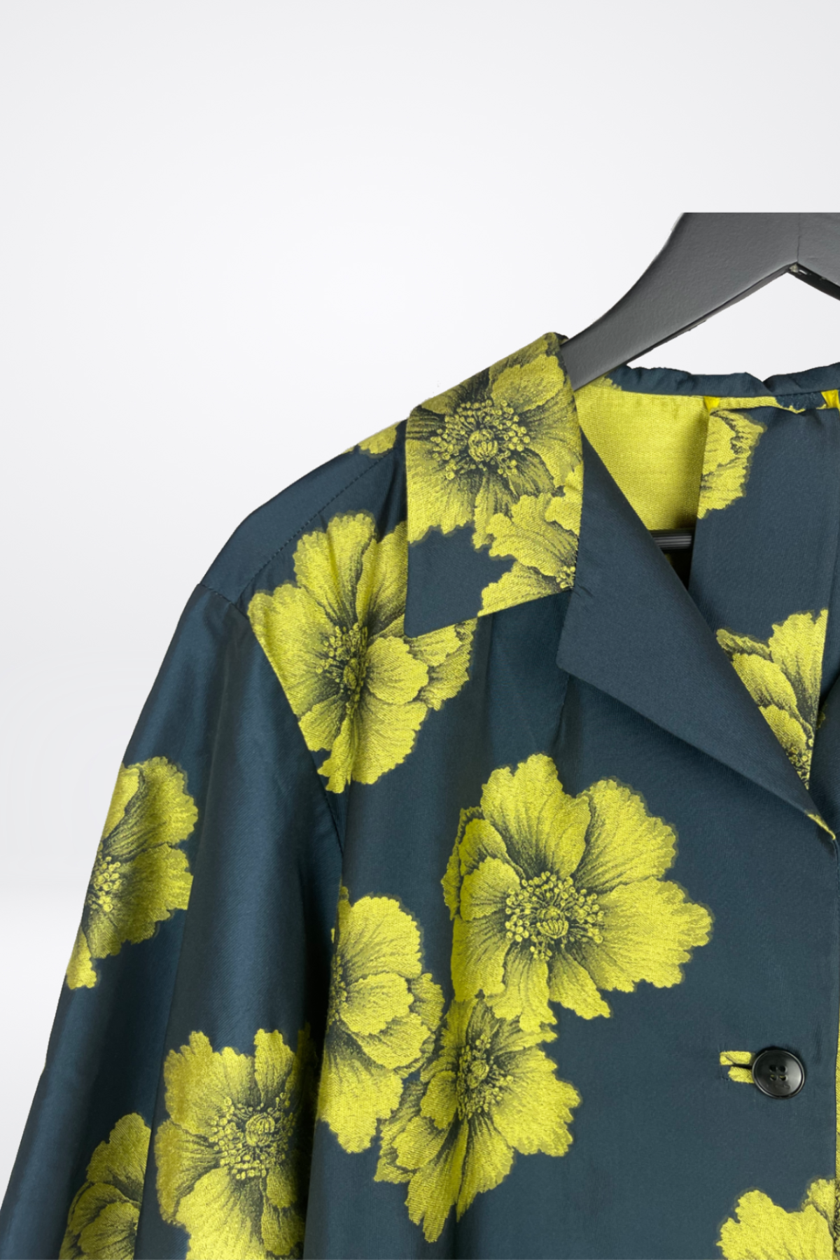 Etro Floral Print Evening Jacket with Matching Belt