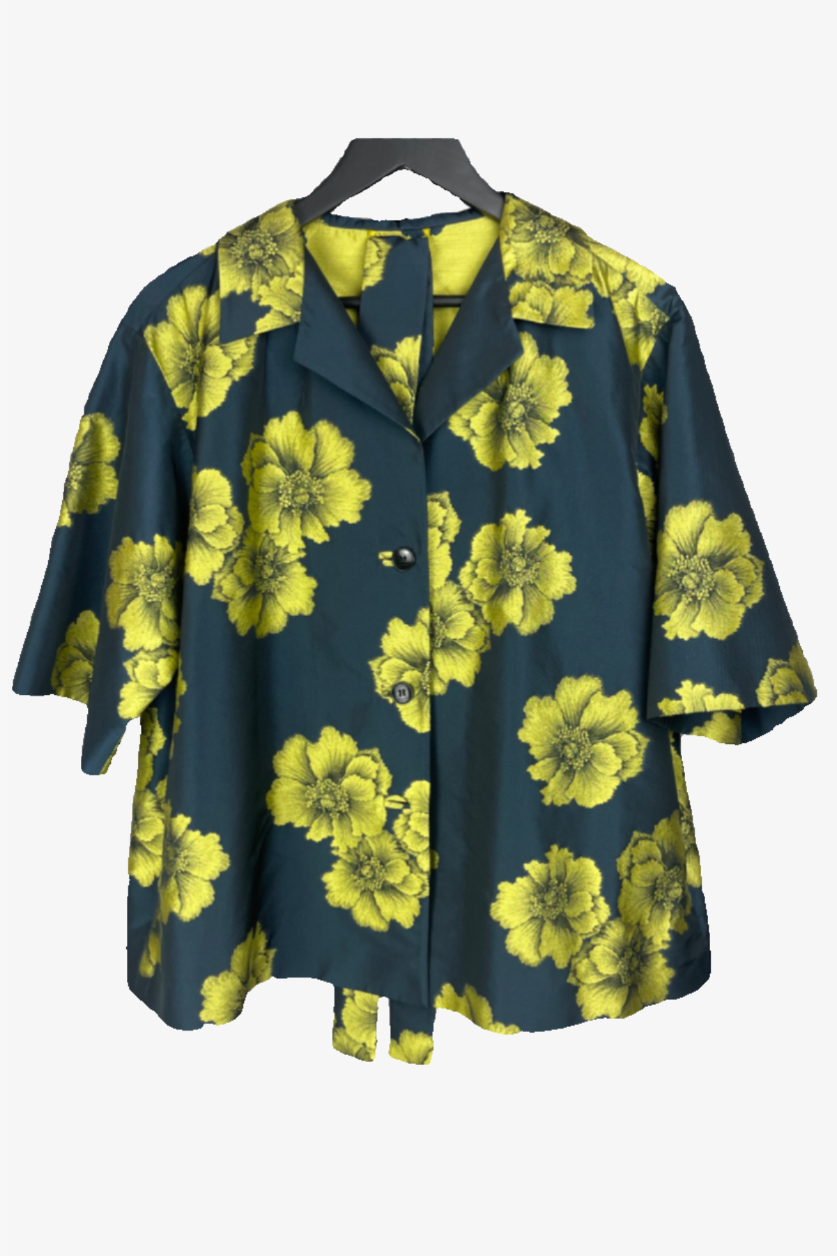Etro Floral Print Evening Jacket with Matching Belt