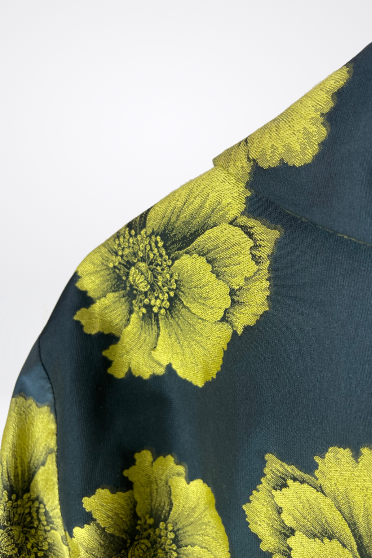 Etro Floral Print Evening Jacket with Matching Belt