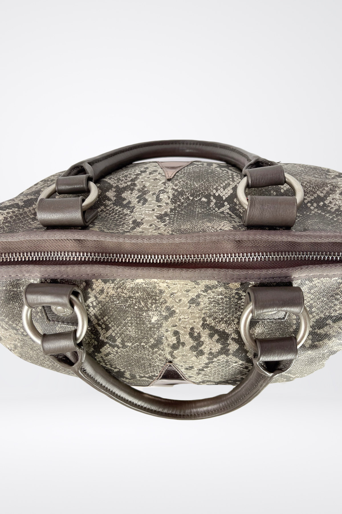 George Gina & Lucy Hopper Tote Snake Camo and Silver Star