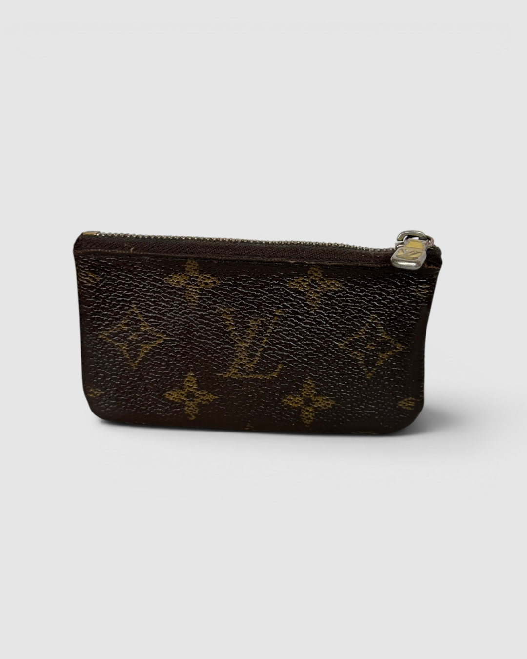 w Box- Louis Vuitton Monogram Coin Pouch Key Chain