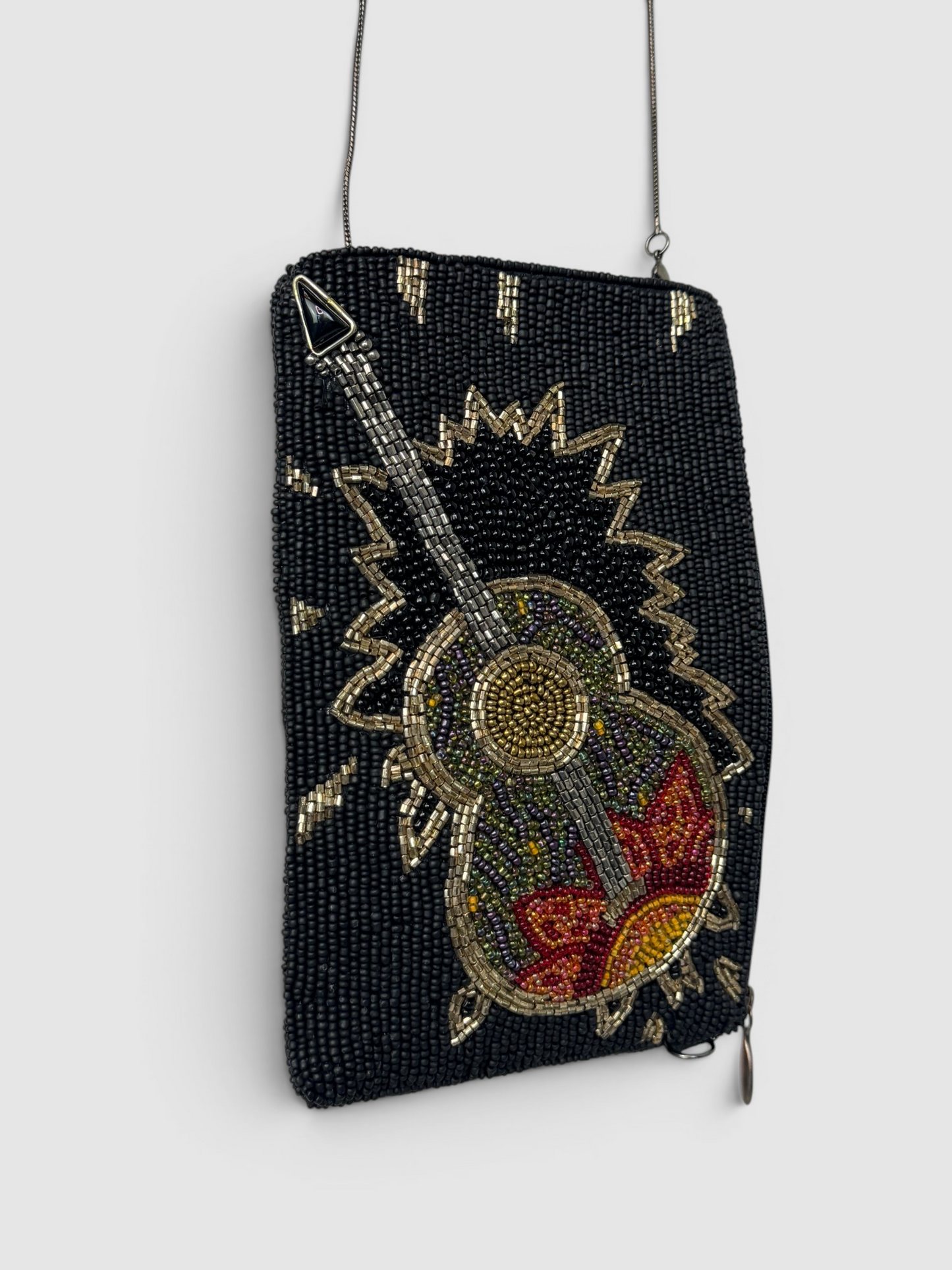 Mary Frances Beaded Guitar Evening Bag
