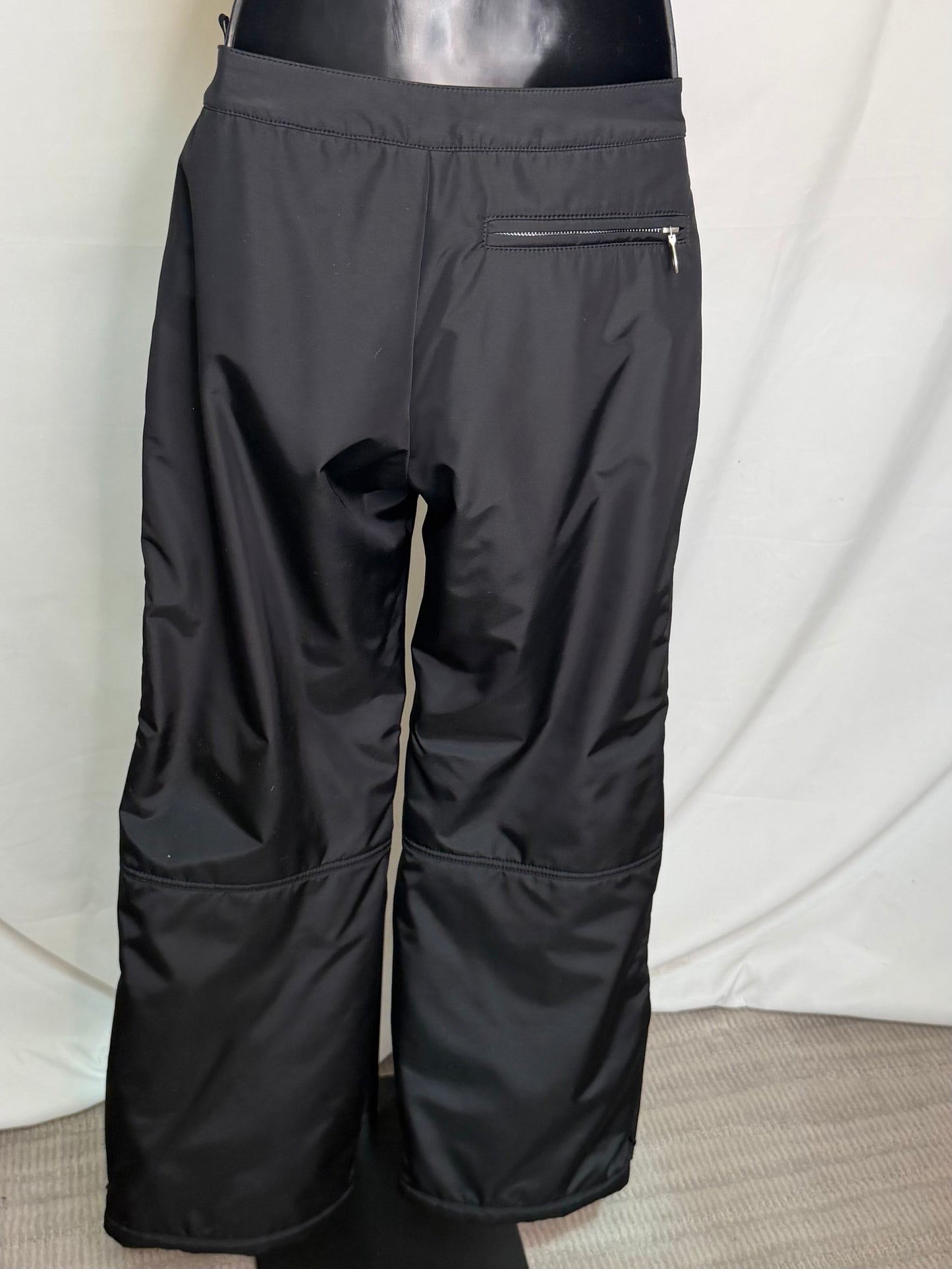 Chanel Black Multi Zip Ski Pants
