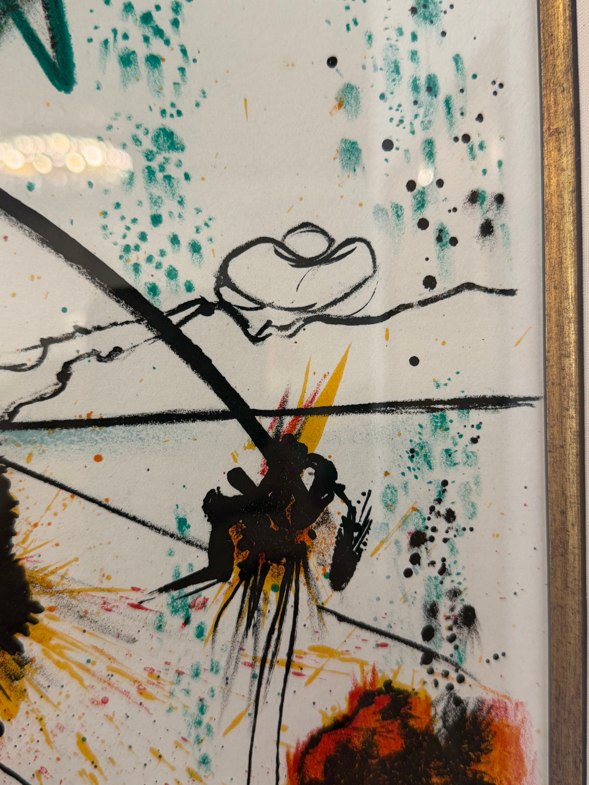 "Sun Goddess Flower 1972" Painting by Salvador Dali