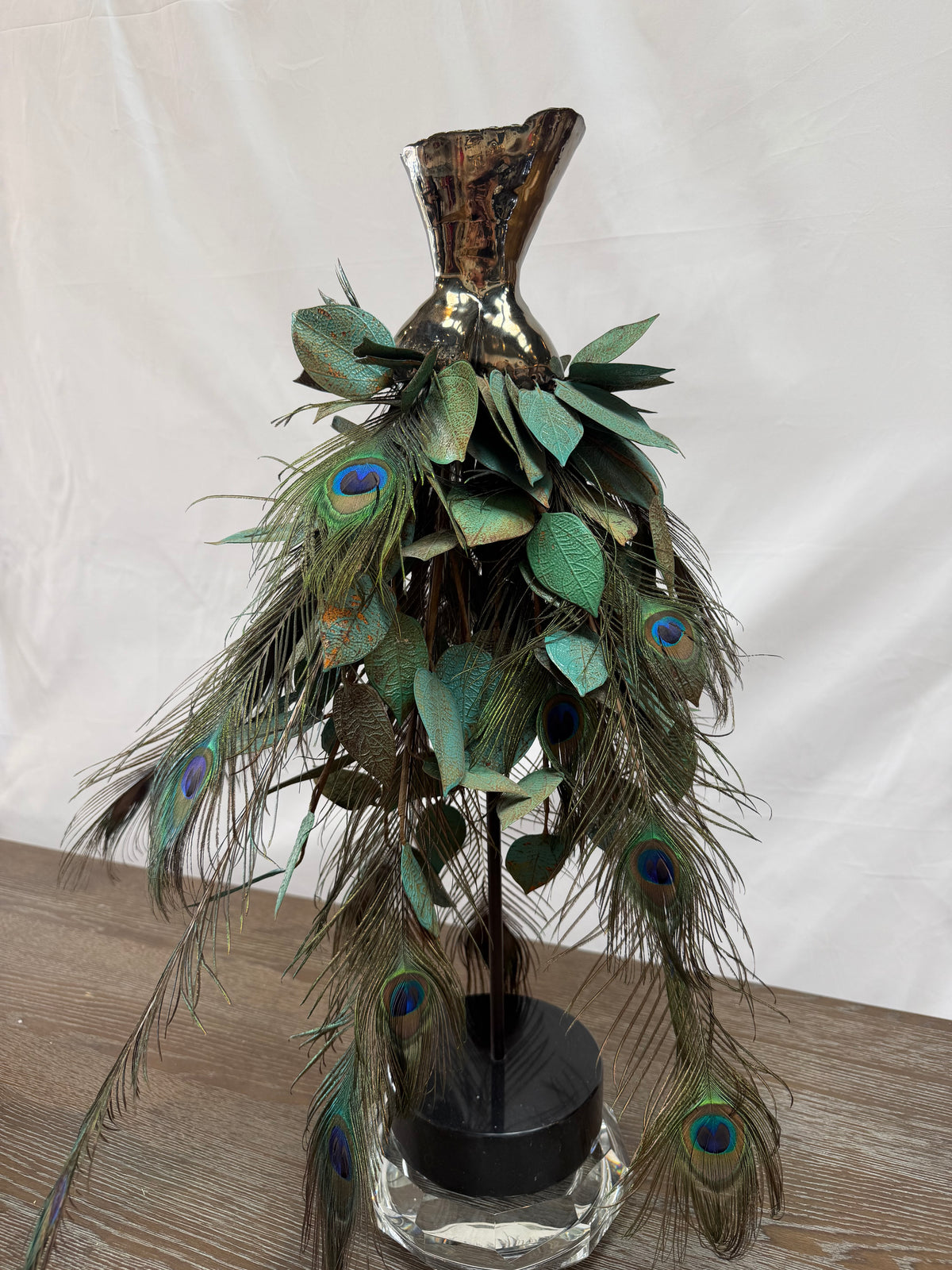 "Peacock" Statue by Estella Fransbergen