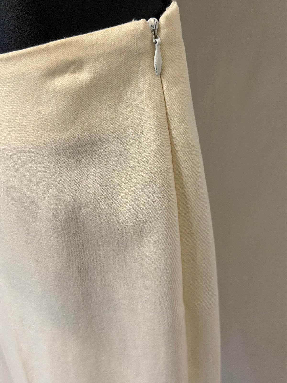 Brunello Cucinelli Cream Straight Leg Pants
