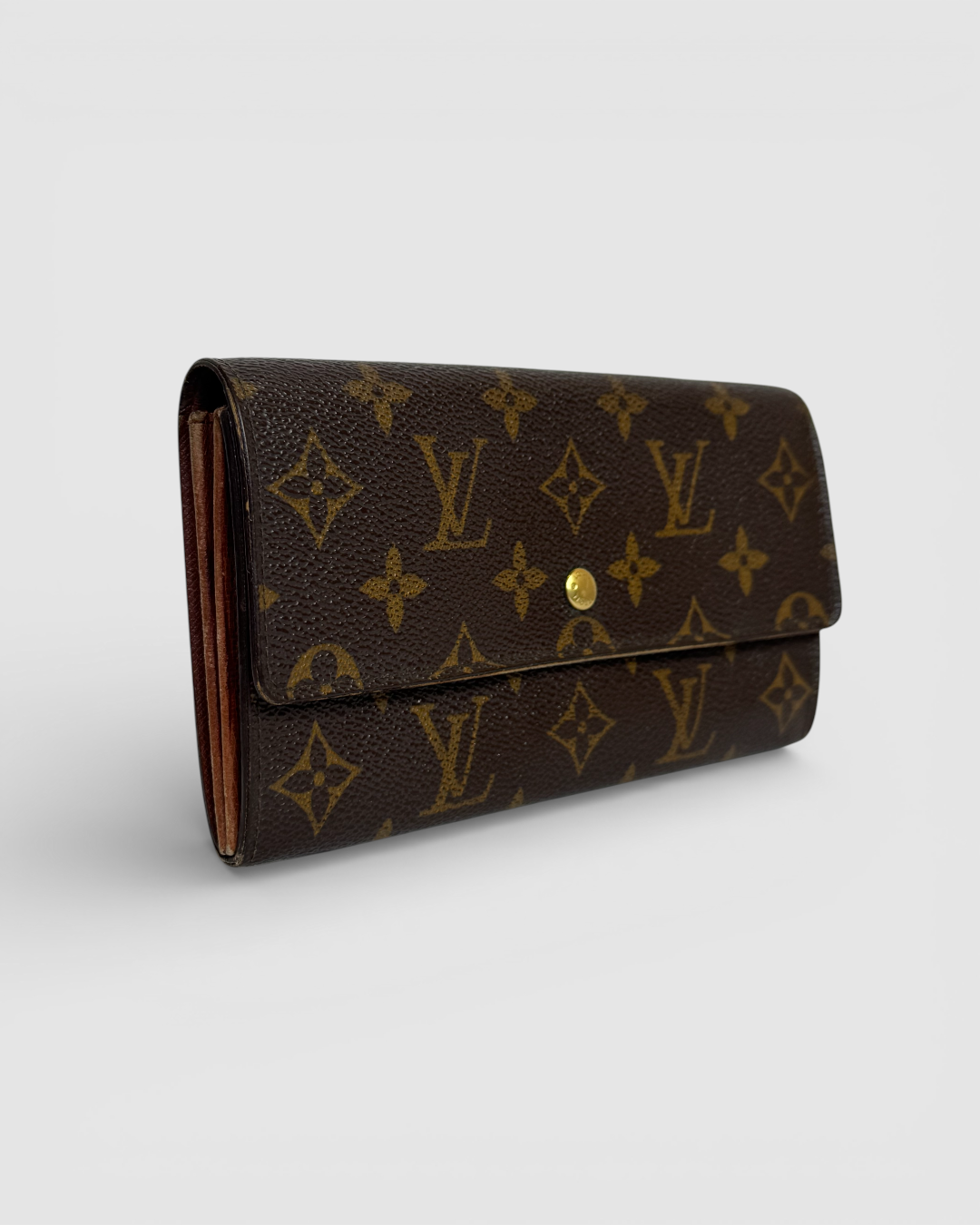 Louis Vuitton Monogram "Sarah Long" Wallet