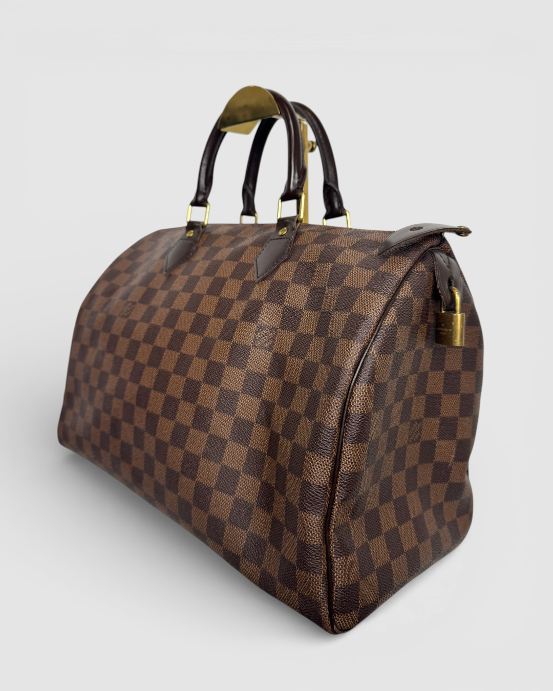 Louis Vuitton Brown Damier Ebene Canvas Speedy 35