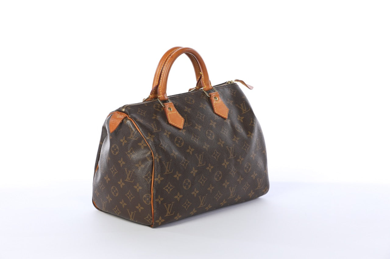 Louis Vuitton Monogram Speedy Bandoulière 30 Top Handle Bag