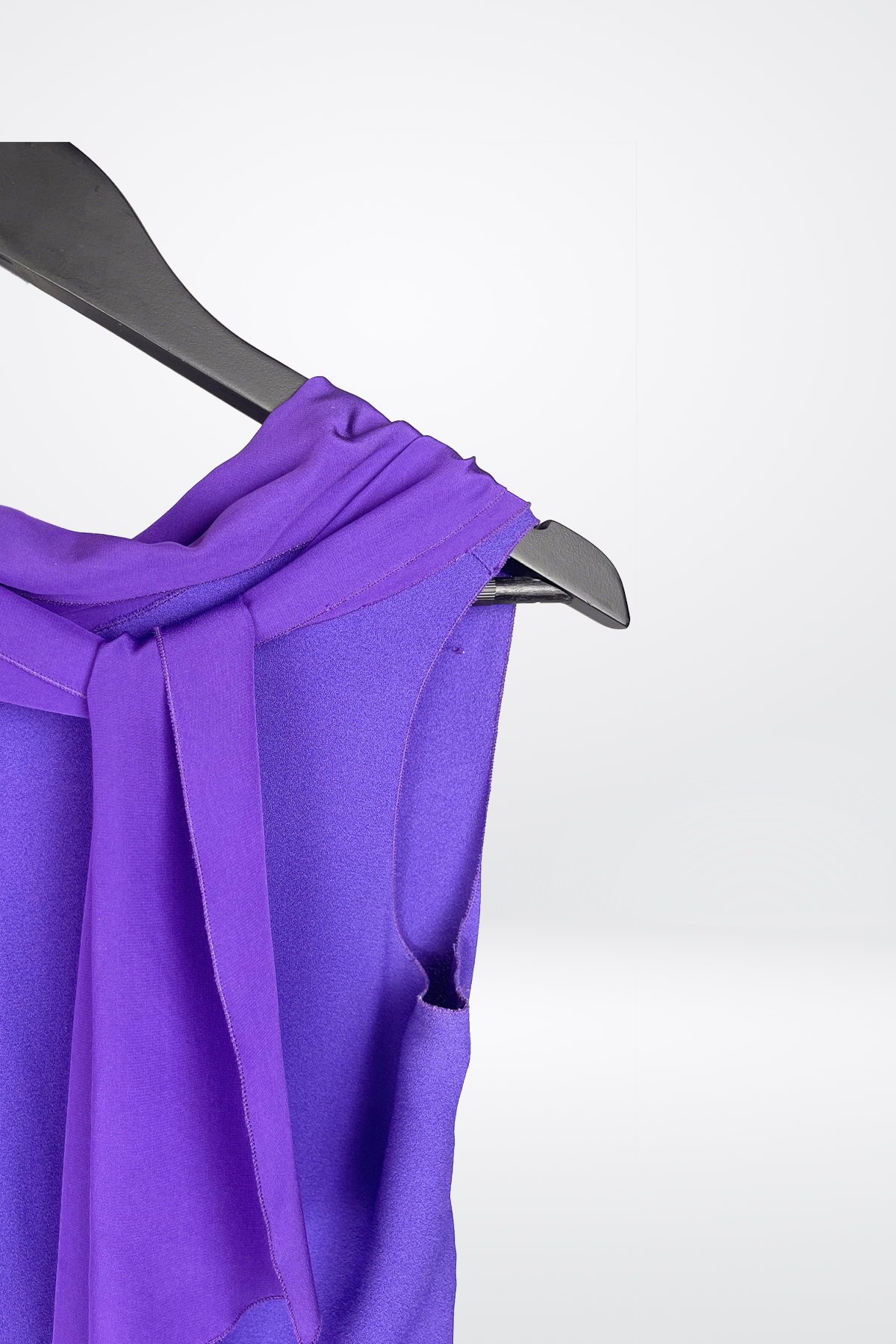Prada Draped Tie Tank