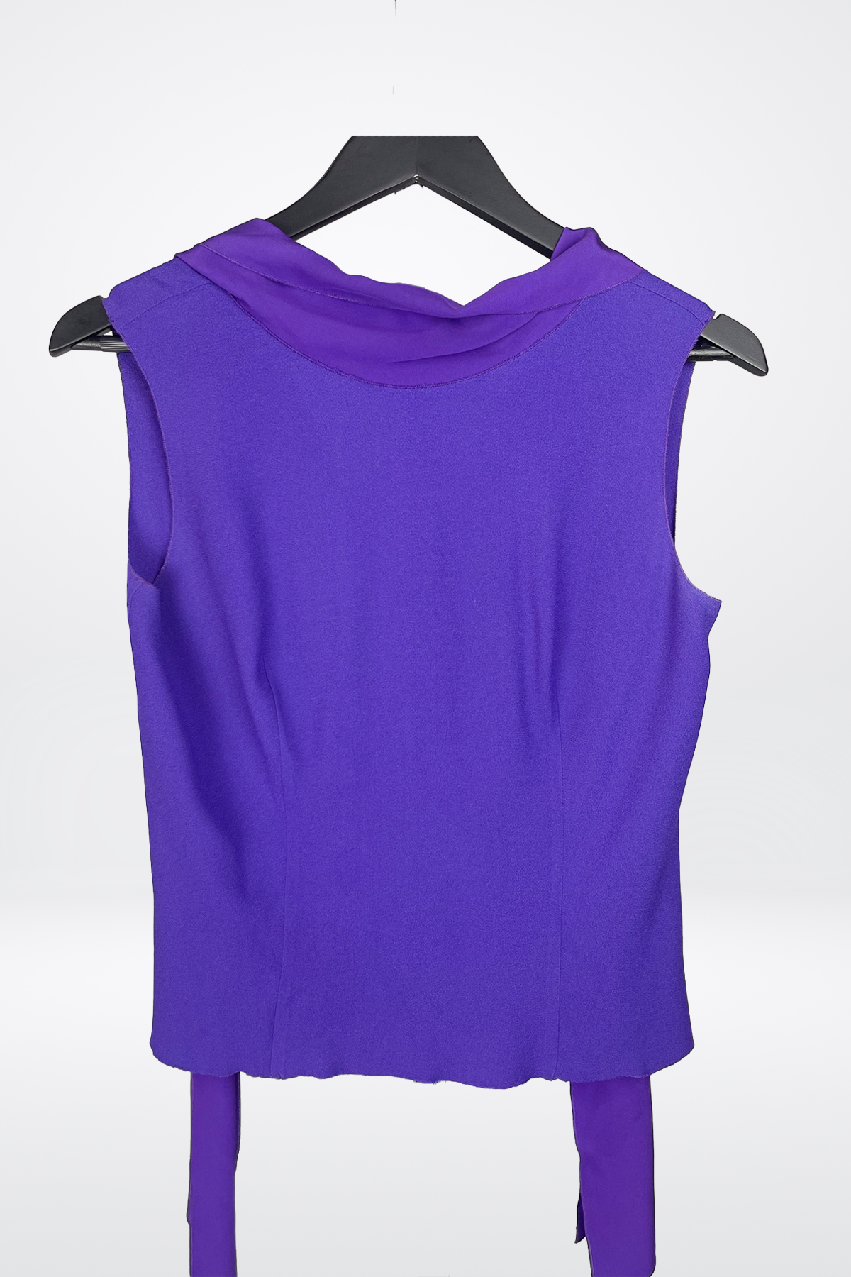 Prada Draped Tie Tank