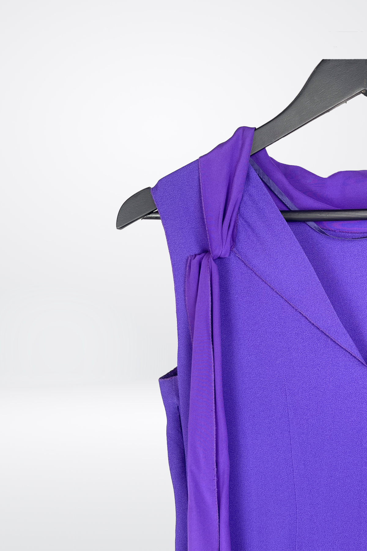 Prada Draped Tie Tank