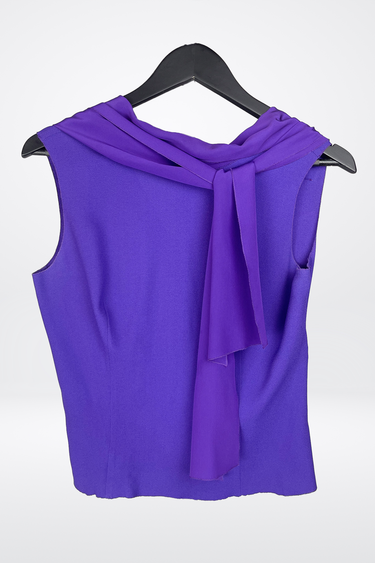 Prada Draped Tie Tank
