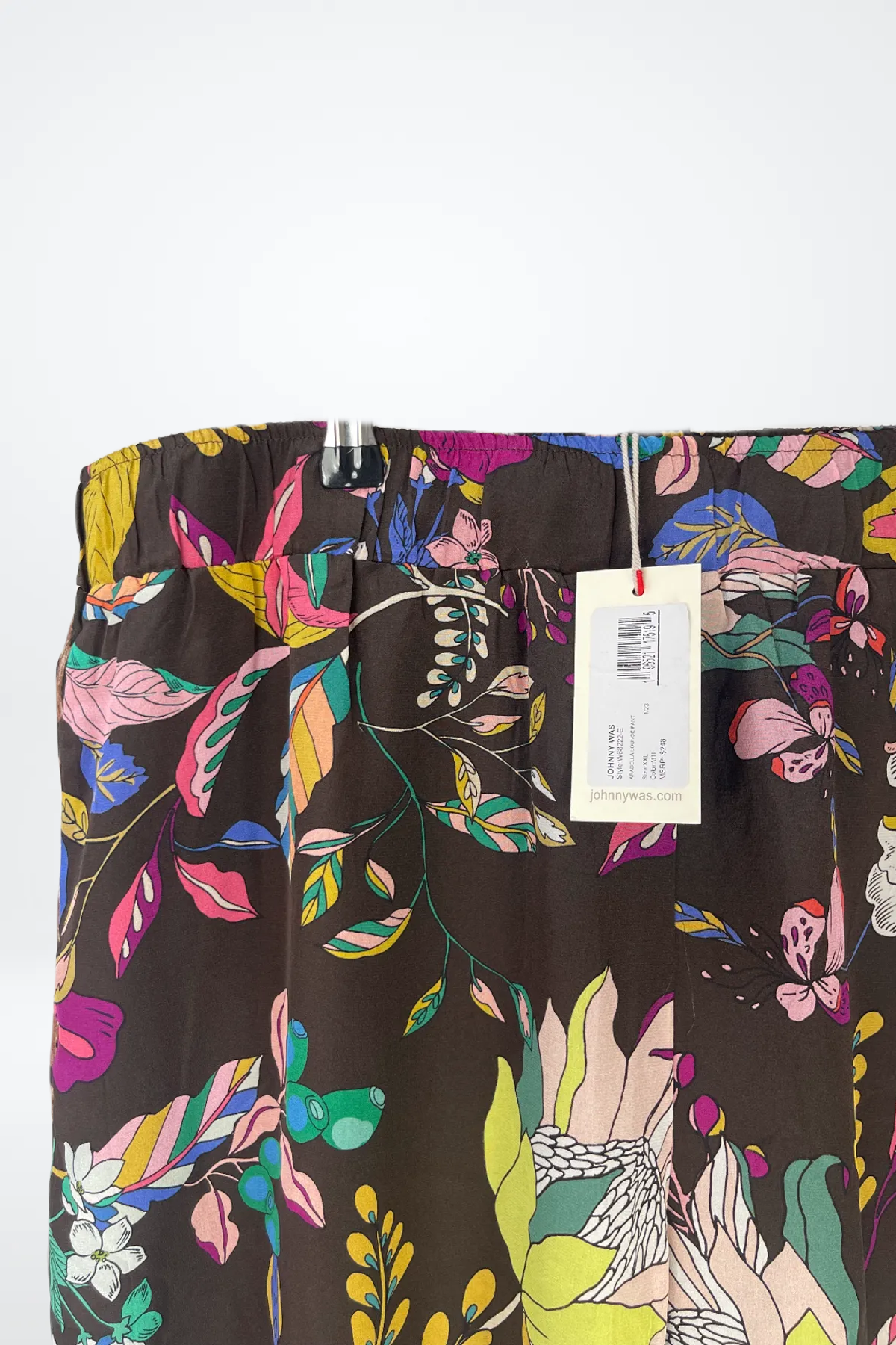 Johnny Was Floral Print Palazzo Pants NWT