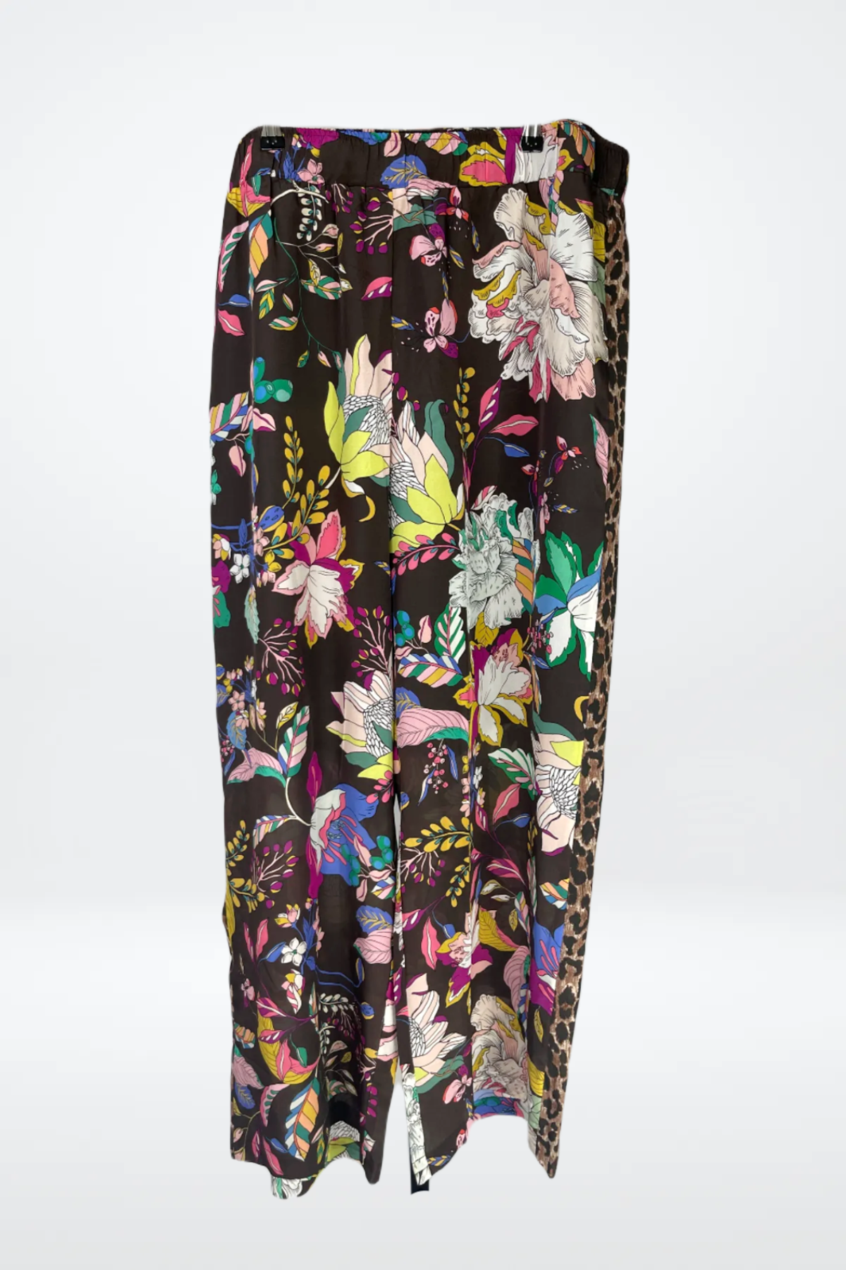 Johnny Was Floral Print Palazzo Pants NWT