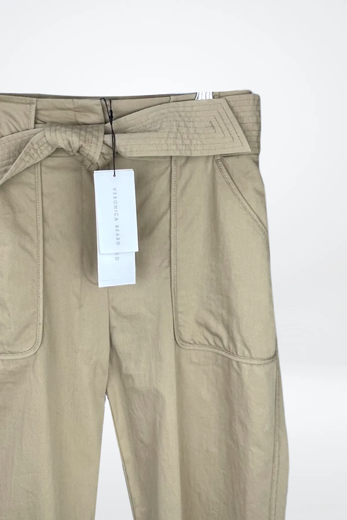 Veronica Beard Tie Waist Jogger Pant NWT