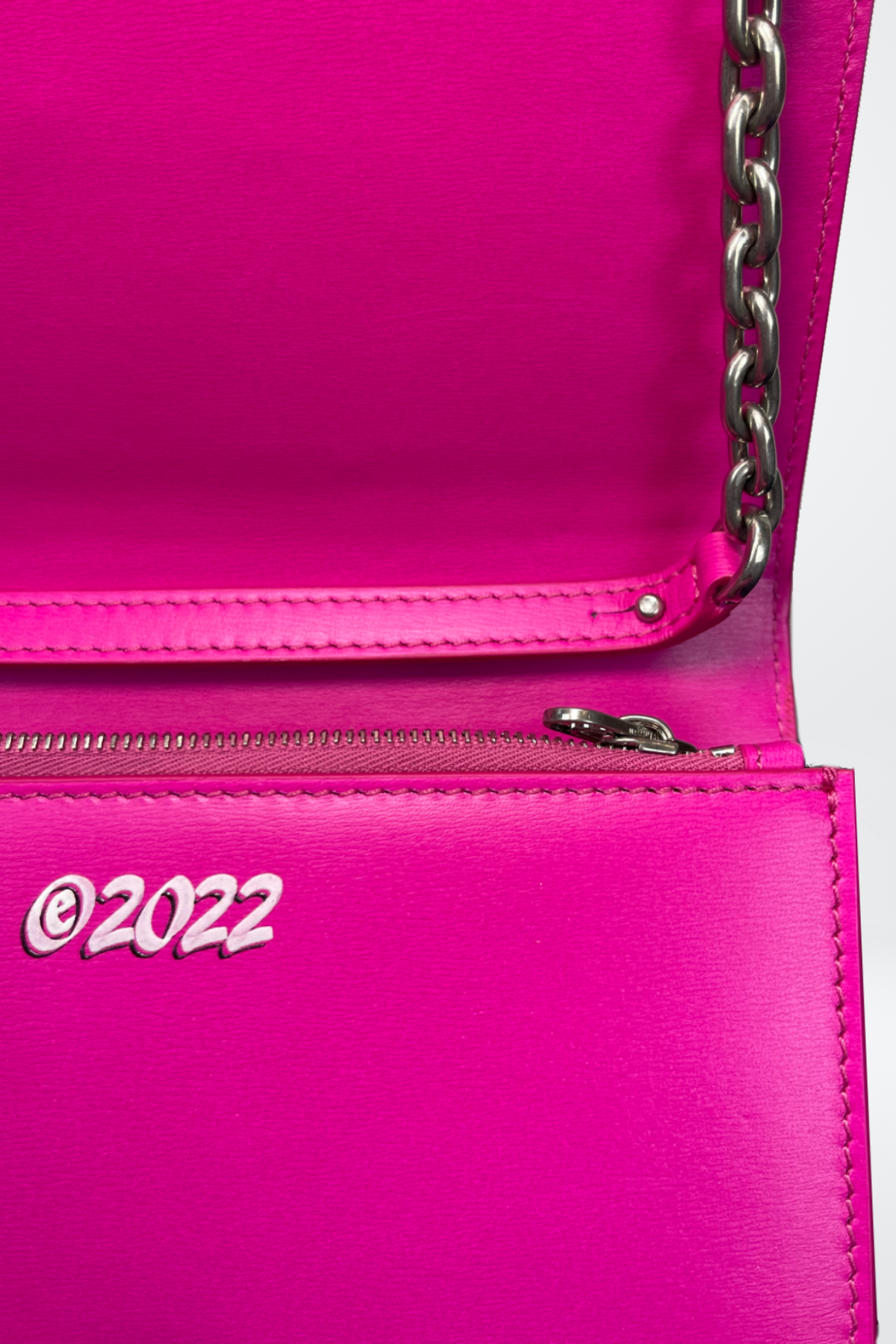Off-White "Virgil Was Here" Hot Pink Handbag NWT