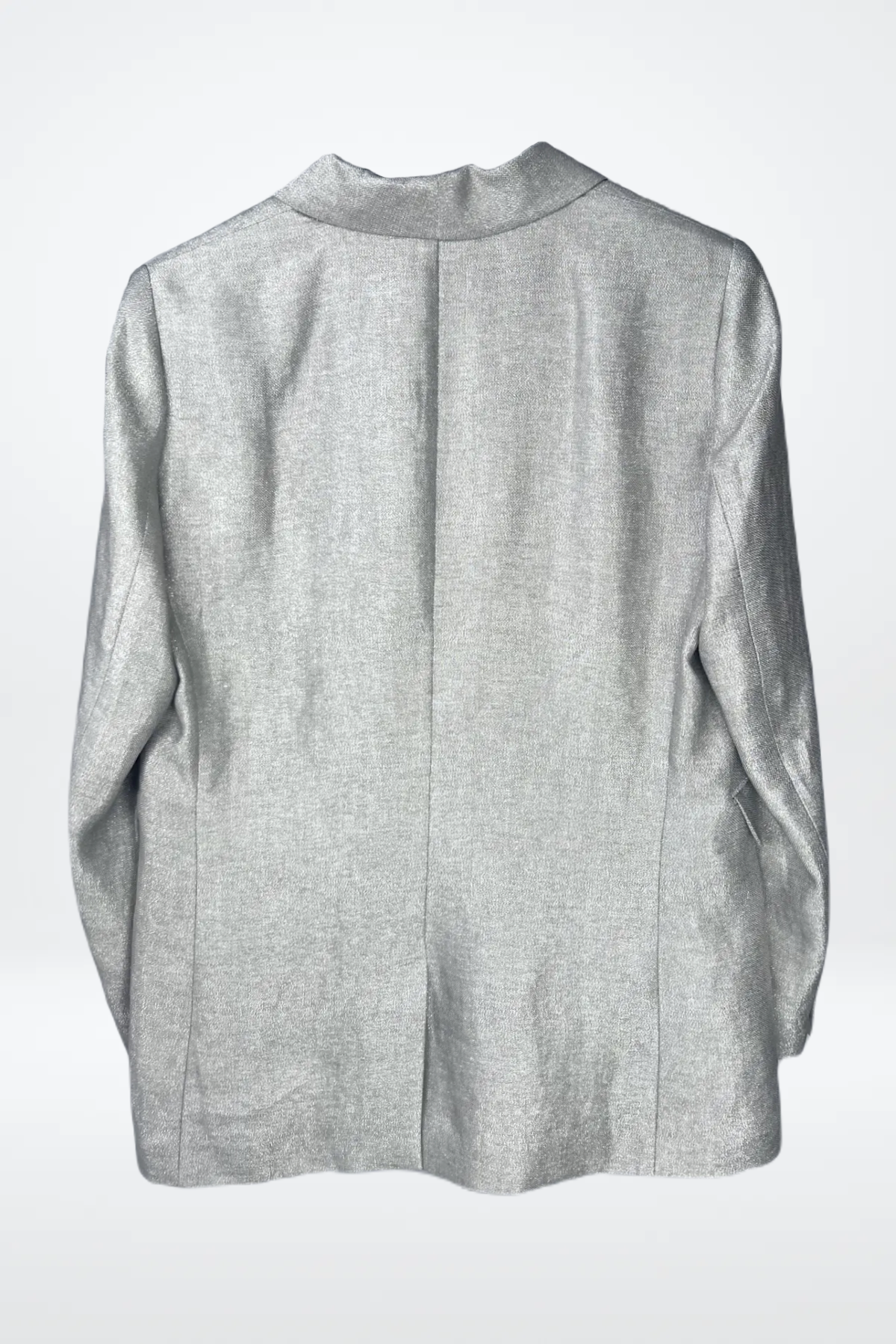 Brunello Cucinelli Shimmered Linen Double-Breasted Blazer Jacket NWT