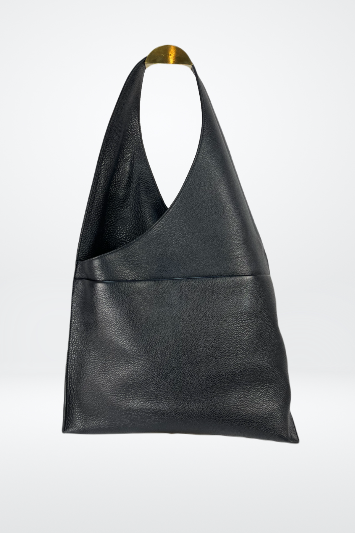 Tom Ford Large Single Strap Hobo Bag w Gold Hardware