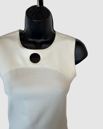 Akris Punto Sleeveless Bodice Detail Top