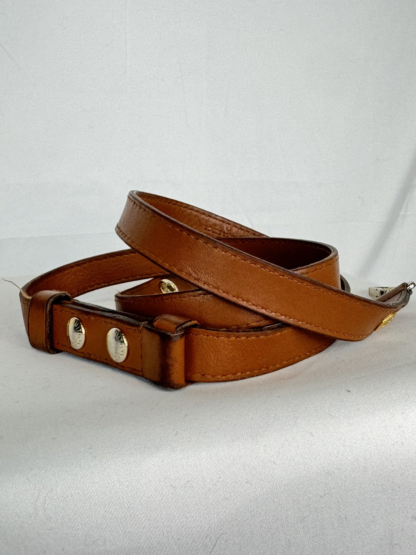 W BOX-Louis Vuitton "Dauphine" 2 Tone Monogram Bag w Gold Chain